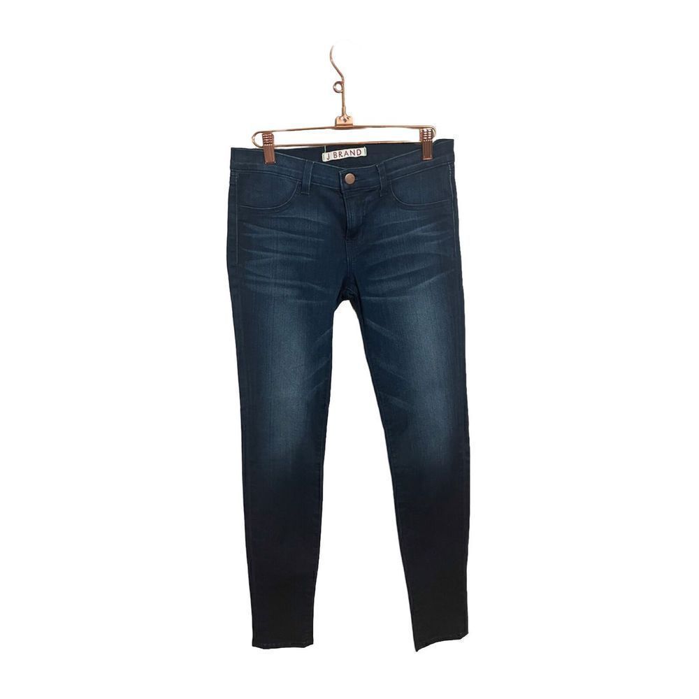 J Brand Super Skinny Laguna Jeans Women’s Size 28 Mid- Rise Dark Blue